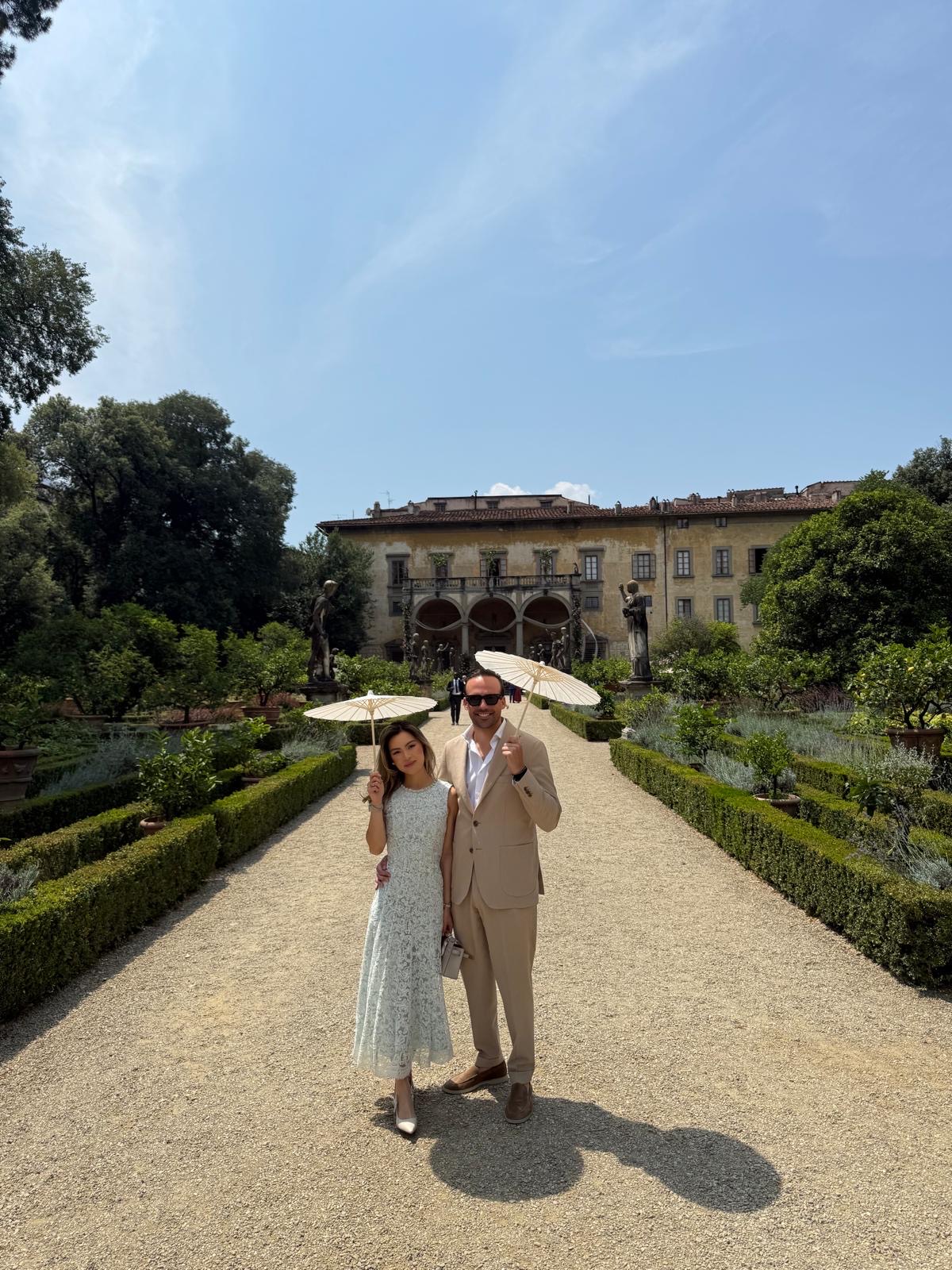 A wedding we attended